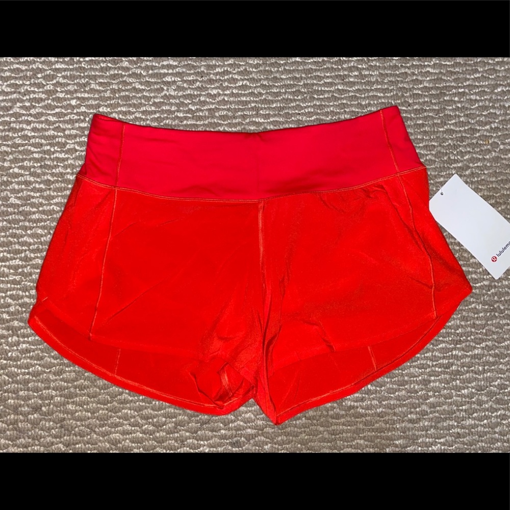 Lululemon Speed Up Shorts NWT Size 8